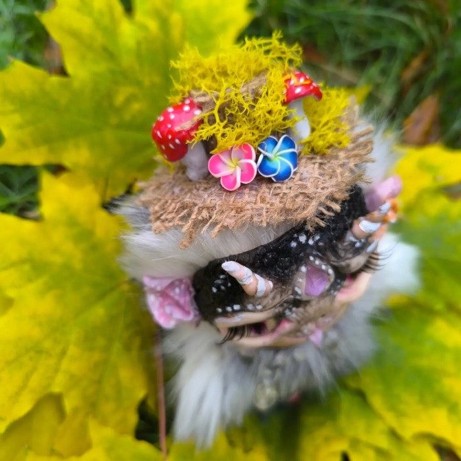 Мягкая игрушка, Хранитель дома в смешной технике Харьков - изображение 1