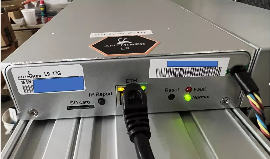 Bitmain Antminer L9 17Ghs 3360W Ltc/Doge Coin Miner + Psu Житомир - зображення 2