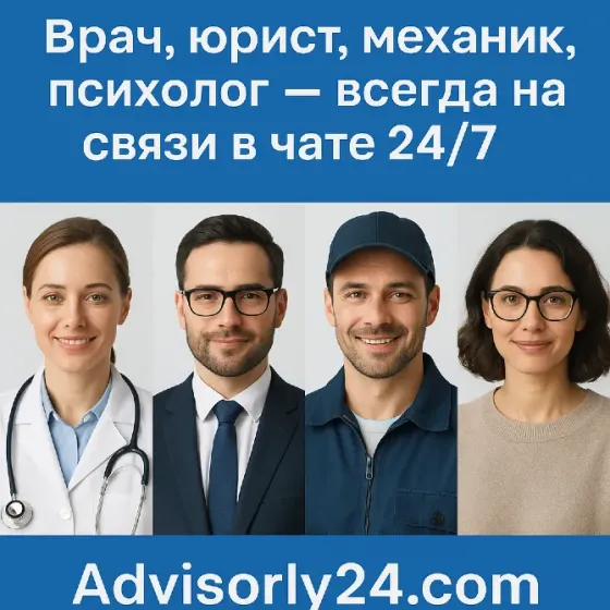 Совет от профессионала за 1 минуту — без звонков и визитов Київ