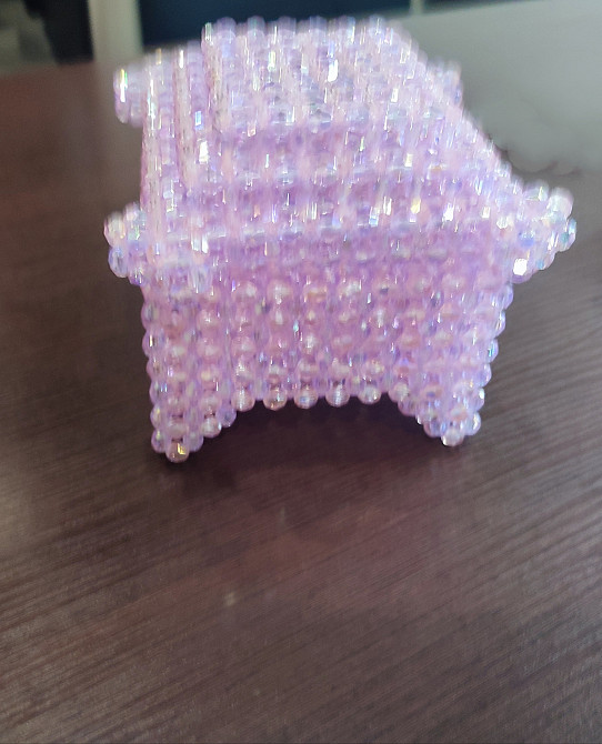 Шкатулка з бусін у вигляді китайського будиночка під замовлення Звенигородка - изображение 3