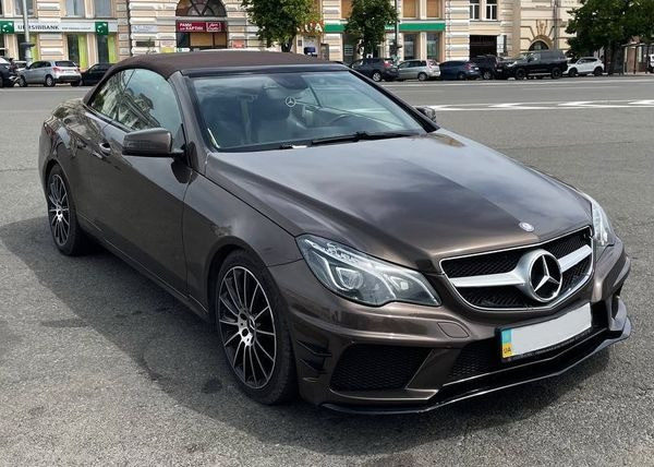 407 Кабриолет Mercedes E350 Bluetec на свадьбу съемки Київ - зображення 5