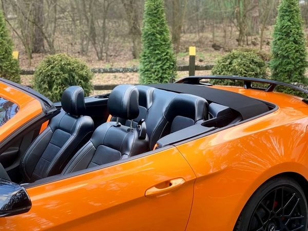 398 Кабриолет Ford Mustang GT оранжевый прокат аренда Київ - зображення 5