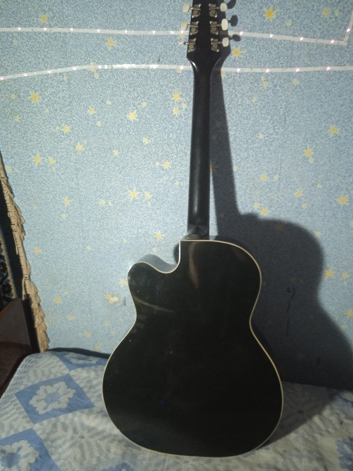 Гитара акустическая с чехлом и двумя струнами Єланець - зображення 3