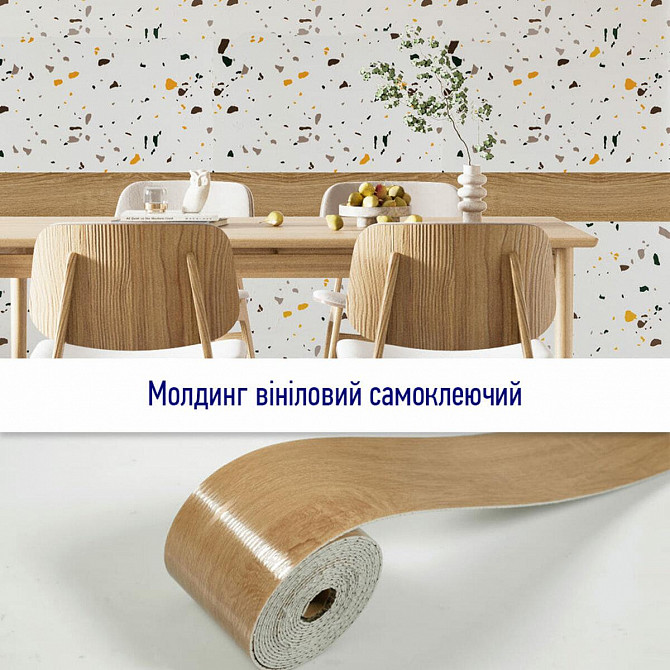 Молдинг виниловый самоклеющийся 5000х100х2мм Матовый (D) SW-00001798 Львов - изображение 5