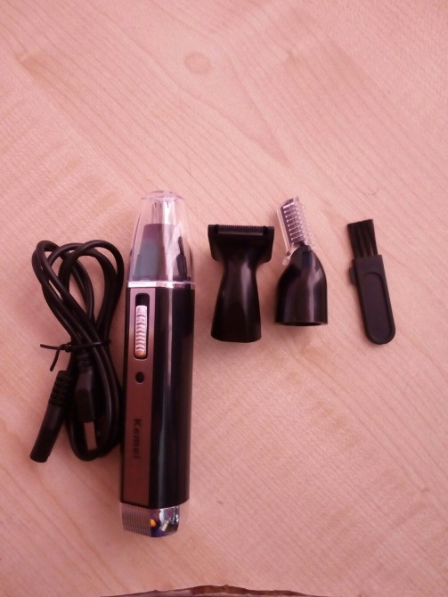 Чоловічий професійний тример для волосся, брів та носа Kemei 3-в-1 Ивано-Франковск - изображение 1