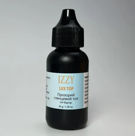 Мега-Об'єм 30г! Топ Izzy Lux Top з УФ-захистом та Дзеркальним Блиском Киев