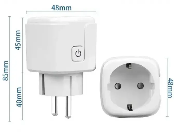 Умная WiFi розетка 16А, Smart 3680Вт / Розетка с управлением через телефон Львів - зображення 5