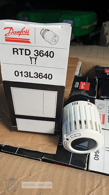 Термостатическая головка серии RTD 3640 Danfoss Суми - зображення 1
