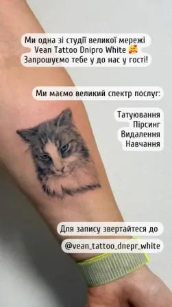 Vean Tattoo: Тату, Пірсинг, Видалення Днепр - изображение 7