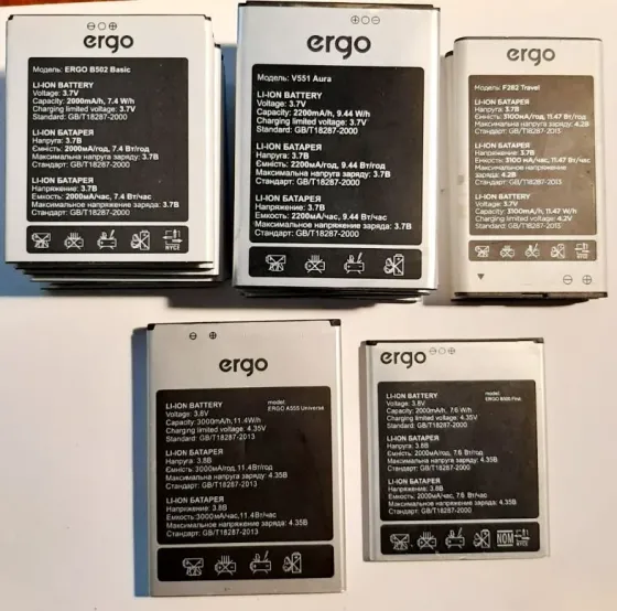 Продам нові, оригінальні акумуляторні батареї до мобільних телефонів Київ