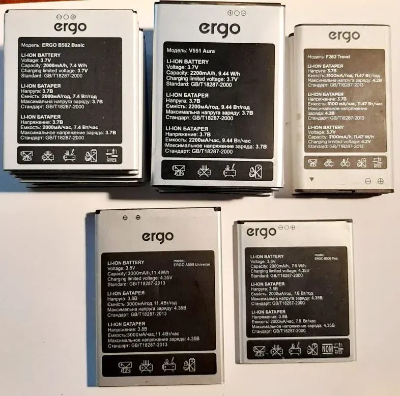 Продам нові, оригінальні акумуляторні батареї до мобільних телефонів Київ - зображення 2