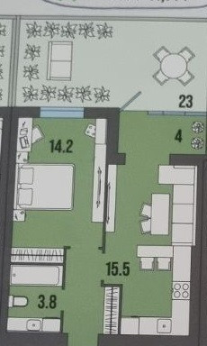 Продається 1-кімнатна квартита в ЖК U-Home Луцьк - зображення 1