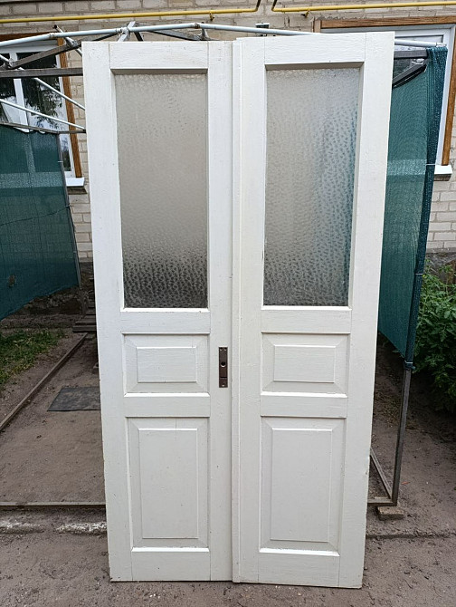 Двері дерев'яні (Сосна висока якість Сміла - зображення 3