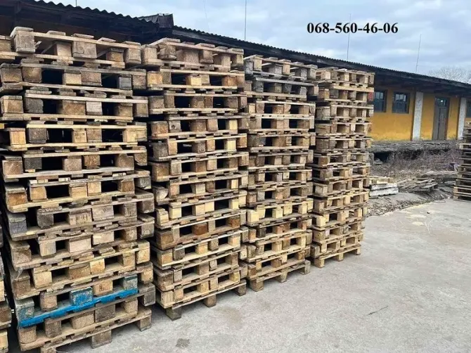 Продаж використаних піддонів Euro, піддонів 1200х800 Дніпро - зображення 1