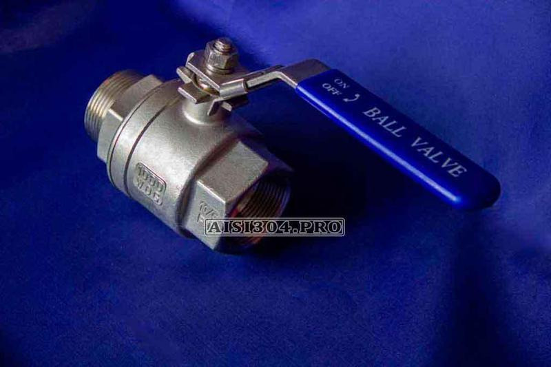 Кран нержавеющий с наружной резьбой 1/2\" Aisi 304 | TRiNOX Запоріжжя - зображення 6