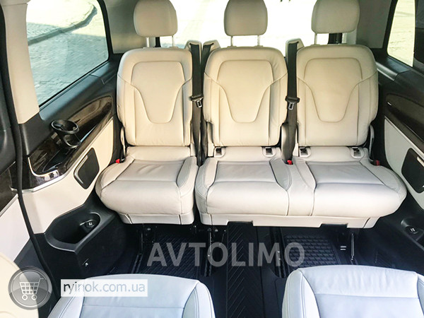 274 Микроавтобус Mercedes V класс аренда на свадьбу с водителем Київ - зображення 5