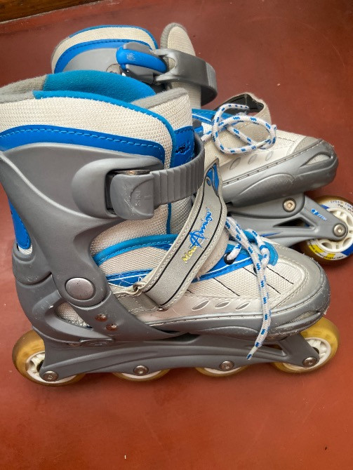 Роліки блакитного кольору 34-37 Київ - зображення 3