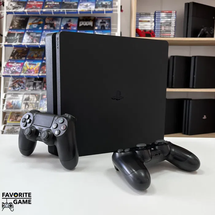 Ps4 Slim + 2 джойстика + Гарантія / Доставка Київ - зображення 1