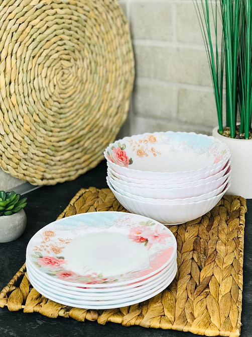 Набір тарілок 12 предметів Версаль Івано-Франківськ - зображення 2