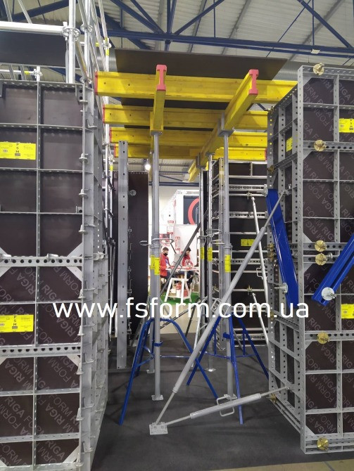 Опалубка дрібнощитова, Опалубка мелкощитовая стеновая Киев - изображение 1