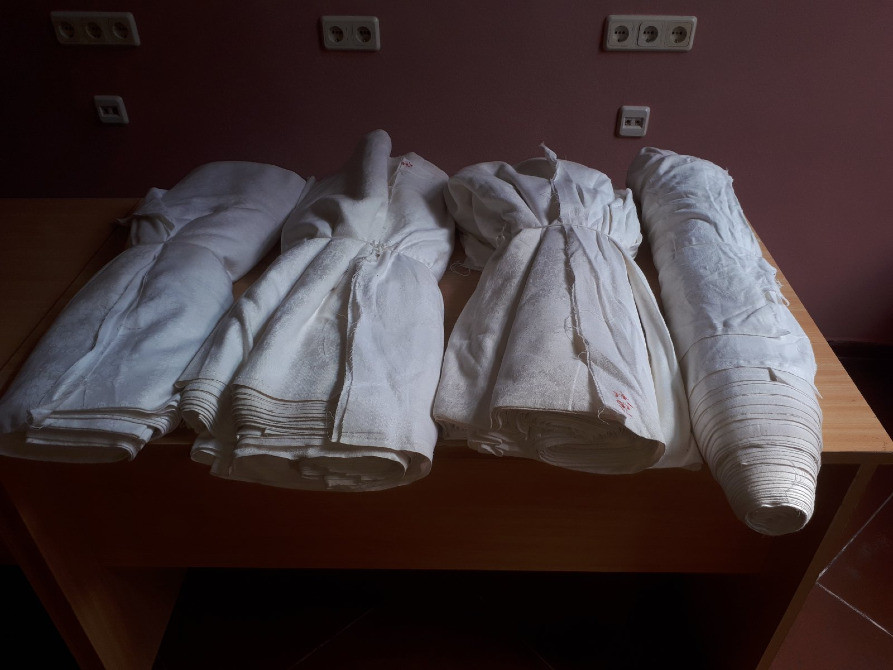 Лляна тканина для скатертин Київ - зображення 3