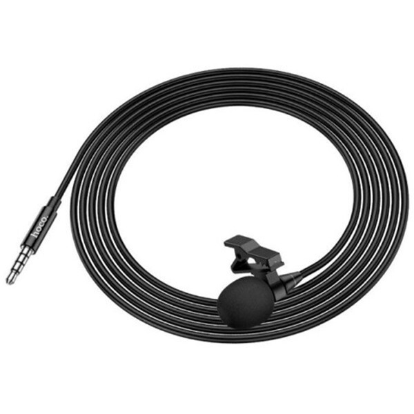Микрофон Hoco L14 Lavalier 3.5 mm Black (Код товара:38409) Харків - зображення 2