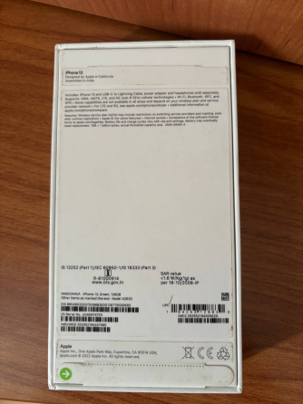 Iphone 13 128gb green Запорожье