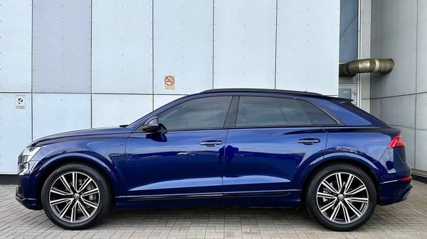 307 Bнедорожник Audi Q8 синий прокат аренда c водителем без водителя Київ - зображення 3