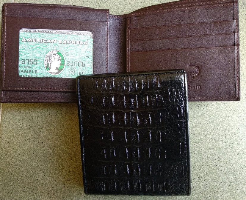 Гаманець зі шкіри крокодила Львов - изображение 1