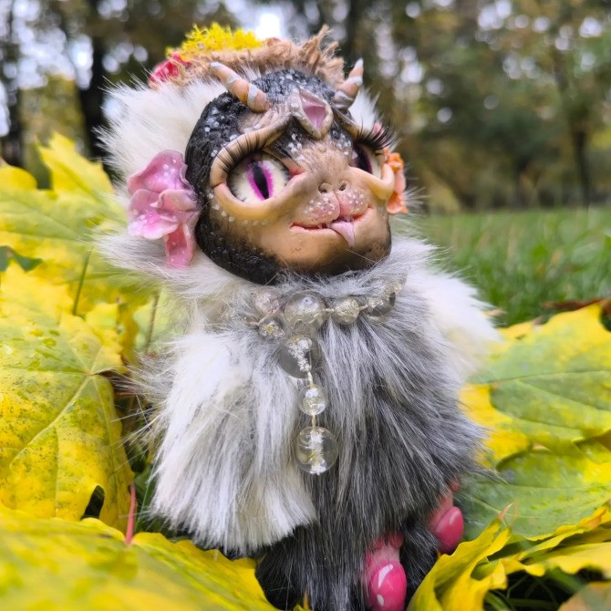 Мягкая игрушка, Хранитель дома в смешной технике Харьков - изображение 2