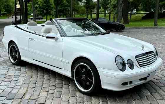 113 Аренда Mercedes W208 clk кабриолет прокат на свадьбу с водителем Київ
