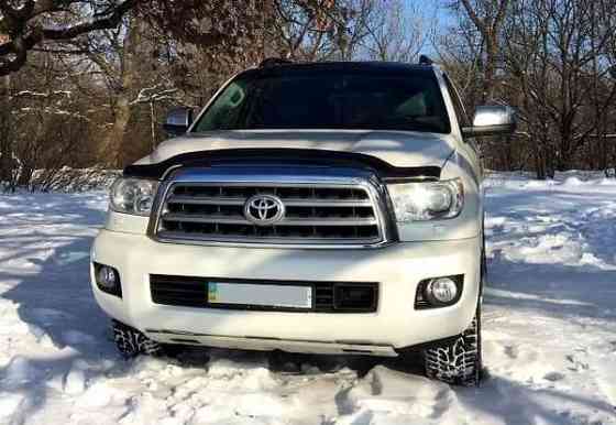238 Внедорожник на свадьбу Toyota Sequoia белая аренда Київ