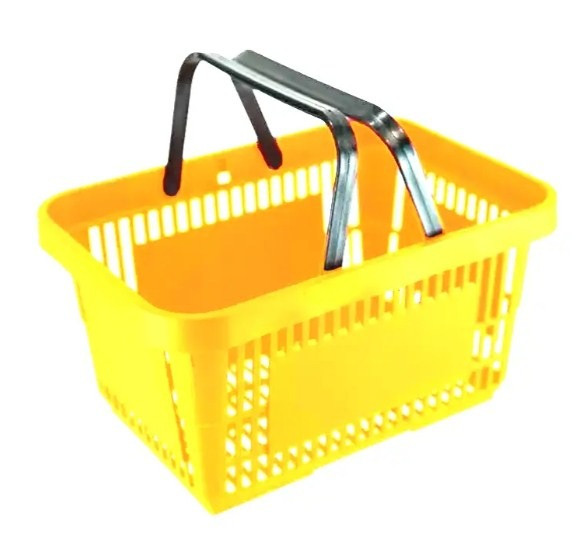 Кошик закупівельний Goldplastik Gp410 22л червоний, жовтий Полтава - зображення 4