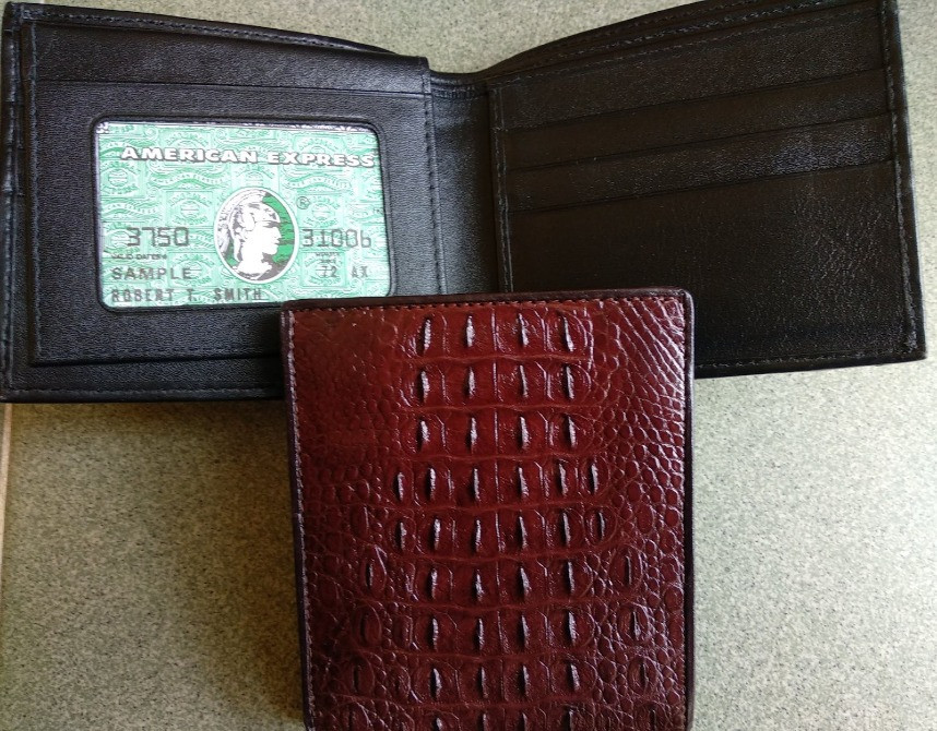 Гаманець зі шкіри крокодила Львов - изображение 2