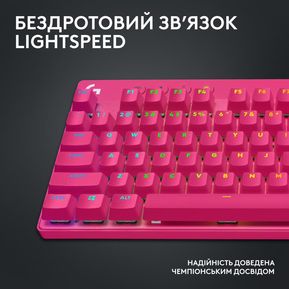 продам Logitech G Pro X Tkl Lightspeed Клавиатура Игровая Беспроводная Дніпро - зображення 8