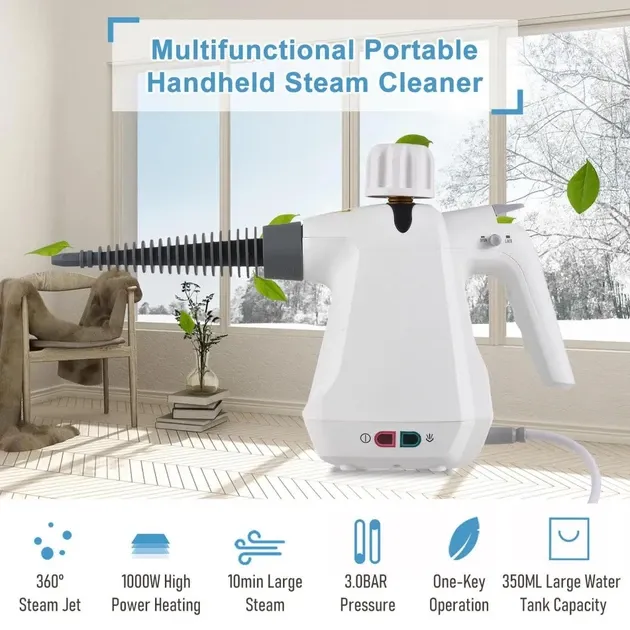 Отпариватель с функцией пароочистителя Steam Cleaner 958 Львів - зображення 5