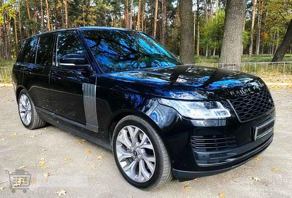 224 Range Rover Vogue 4, 4d черный на прокат без водителя с водителем Київ - зображення 1