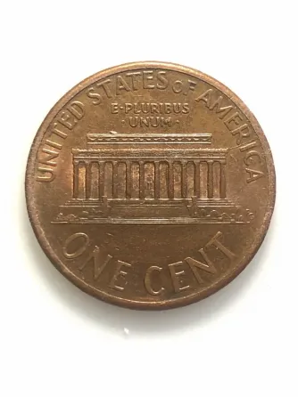 #687 Сша 1 цент 1993 Лінкольн Цент (Без мітки монетного двору Львів
