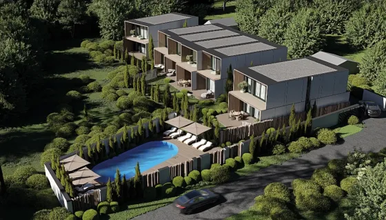 Котедж від Levada Pool Luxe home Івано-Франківськ