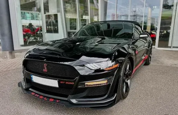 427 Прокат кабриолет Ford Mustang GT 5.0 черный в Киеве Київ - зображення 1