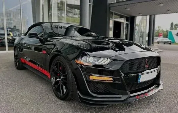 427 Прокат кабриолет Ford Mustang GT 5.0 черный в Киеве Київ - зображення 2