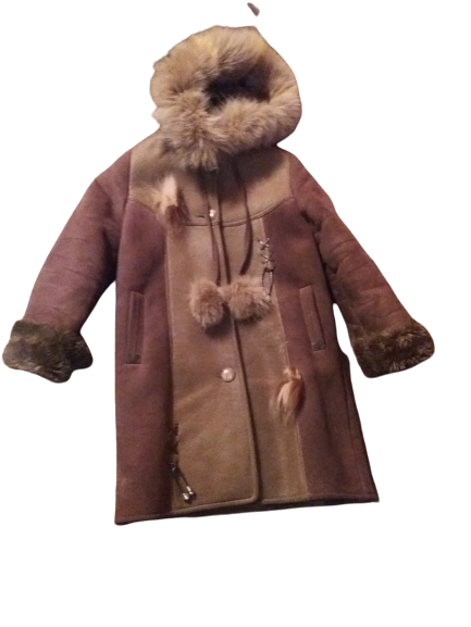 Натуральная дублёнка для девочки б/у Харків - зображення 3