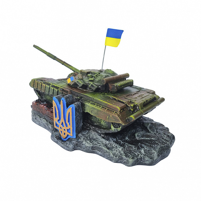 Статуетка "Український танк Т-64БВ" №2 Львів - зображення 6