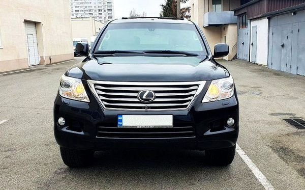 384 Аренда бронированный джип Lexus LX 570 B6 черный с водителем Київ - зображення 2