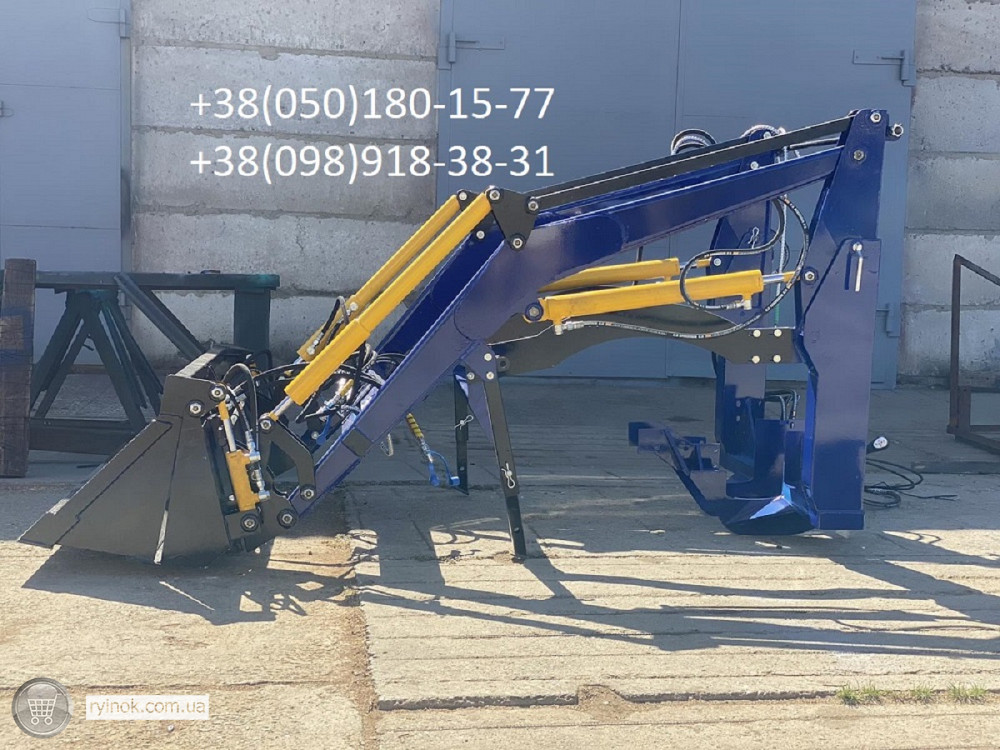 Міні навантажувач КУН джойстик. Навантажувач на мінітрактор. Оріхів - зображення 2