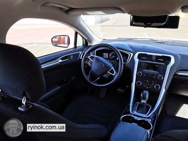 368 Ford Fusion 2015 белый аренда авто на свадьбу с водителем Київ - зображення 7