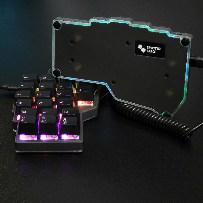 Спліт клавіатура Cleo (Corne) – механічна клавіатура з Rgb підсвіткою Івано-Франківськ - зображення 4