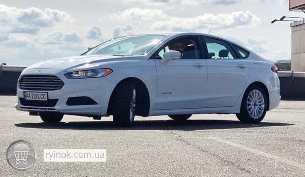 368 Ford Fusion 2015 белый аренда авто на свадьбу с водителем Київ - зображення 5