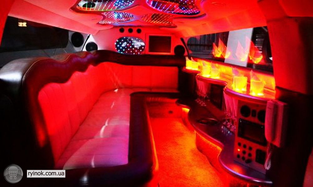 016 Лимузин Chrysler 300C черный аренда на свадьбу день рождения Київ - зображення 6