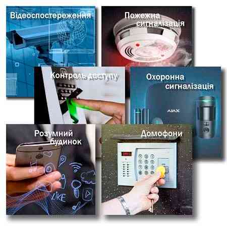 Безпека: відеоспостереження, домофон, контроль доступу, охорона Буча
